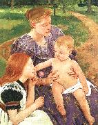 Mary Cassatt The Family oil painting